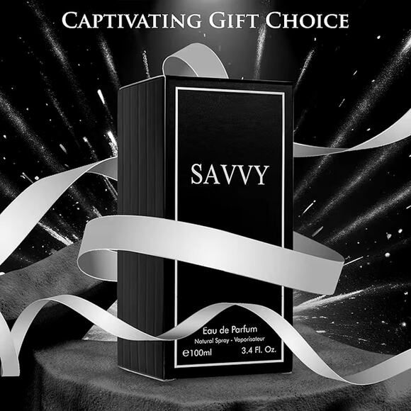 Savvy For Men Cologne Fragrance Spray Eau De Parfum - Picture 7 of 8